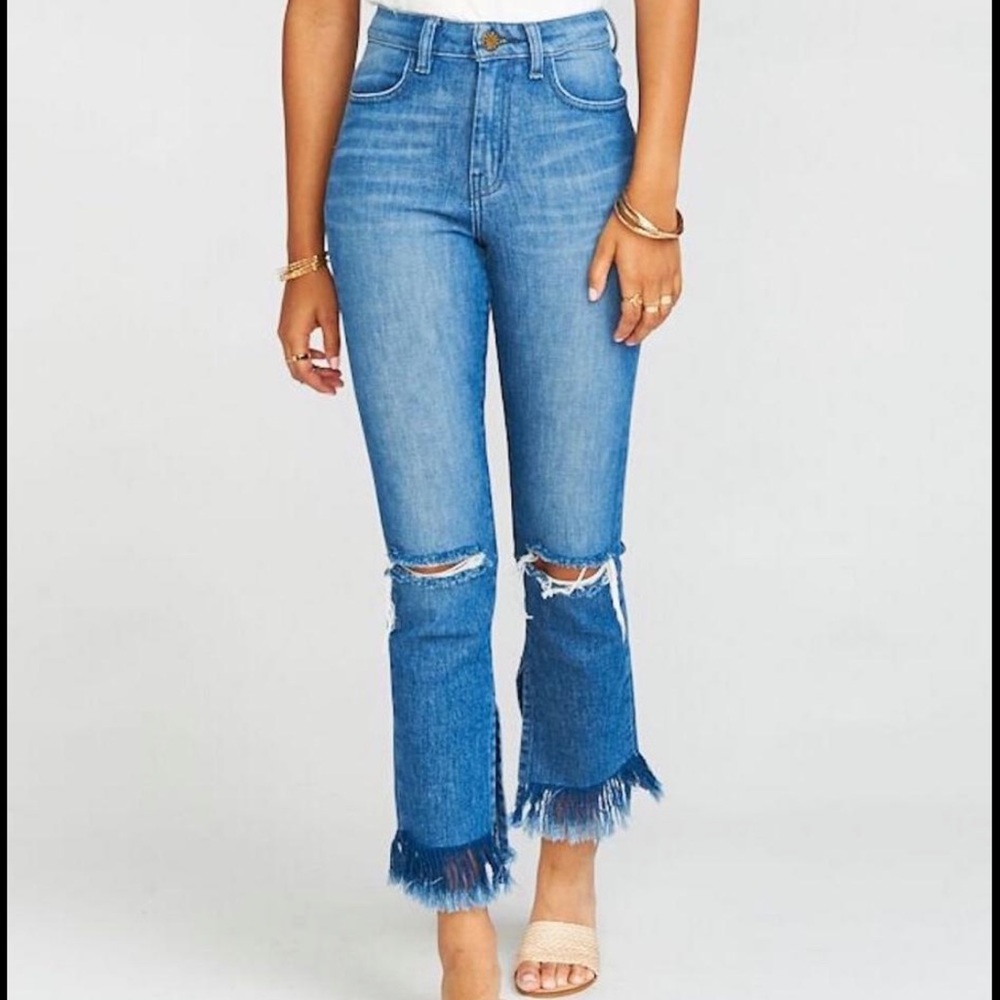 Show Me Your Mumu Brooklyn High Waist Harbor Jeans